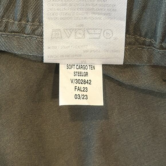 Banana Republic Women's TENCEL Cargo Jogger Steel Green Size M - Picture 9 of 9